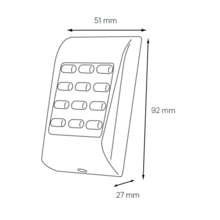 Clavier à code mtpad